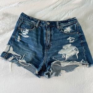 American eagle jean shorts